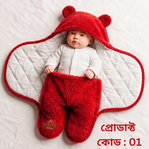 Baby Blanket Red Color